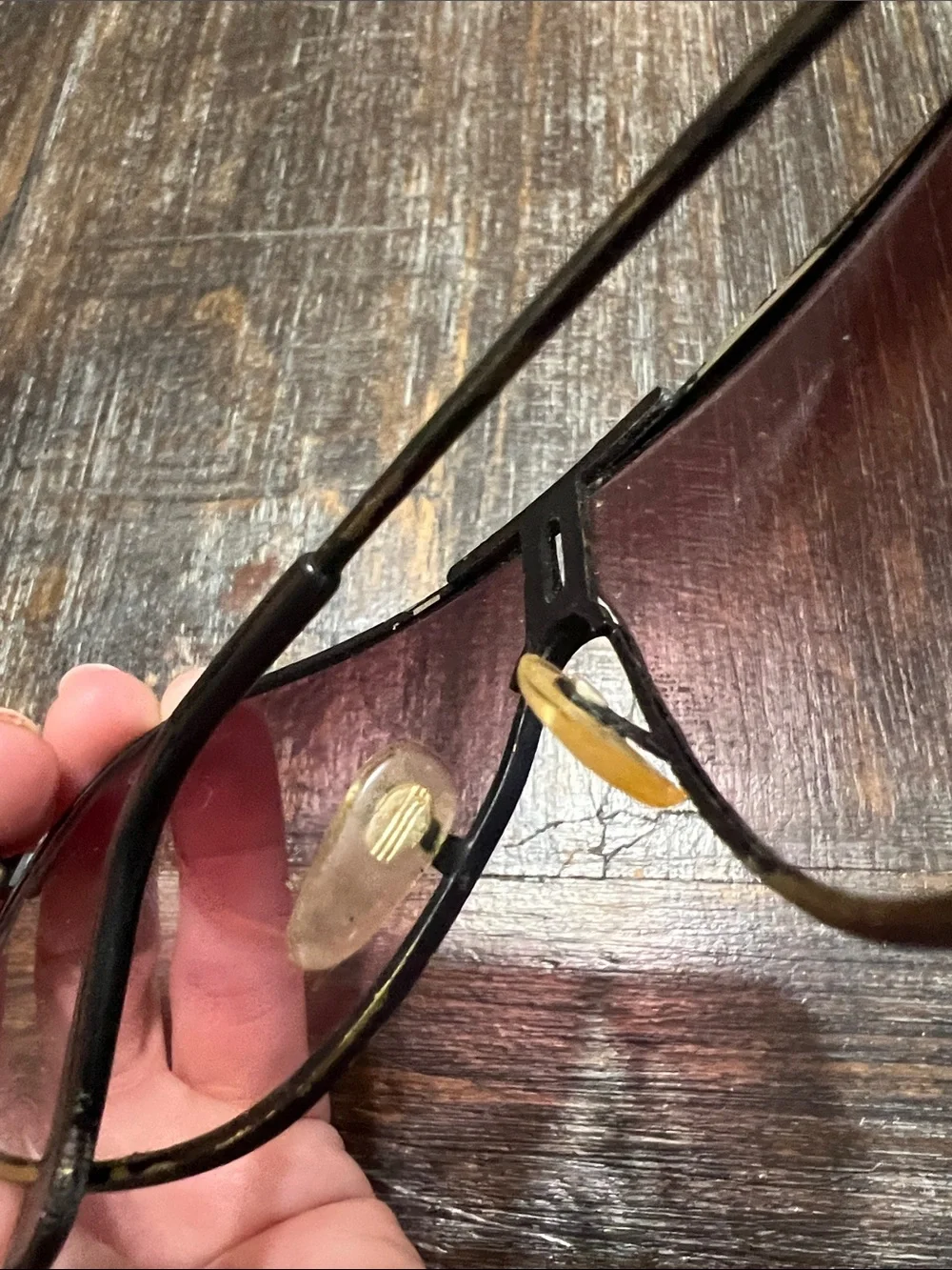 Vintage Jaguar Men’s Aviator Sunglasses with Pink Gradient Lenses
